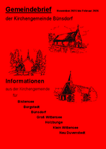 Gemeindebrief mit Terminübersicht